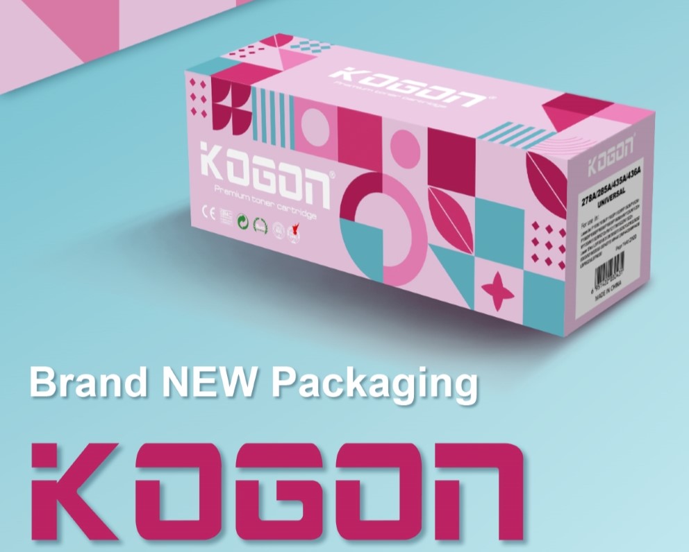 Tired of the same simple toner cartridge packaging?